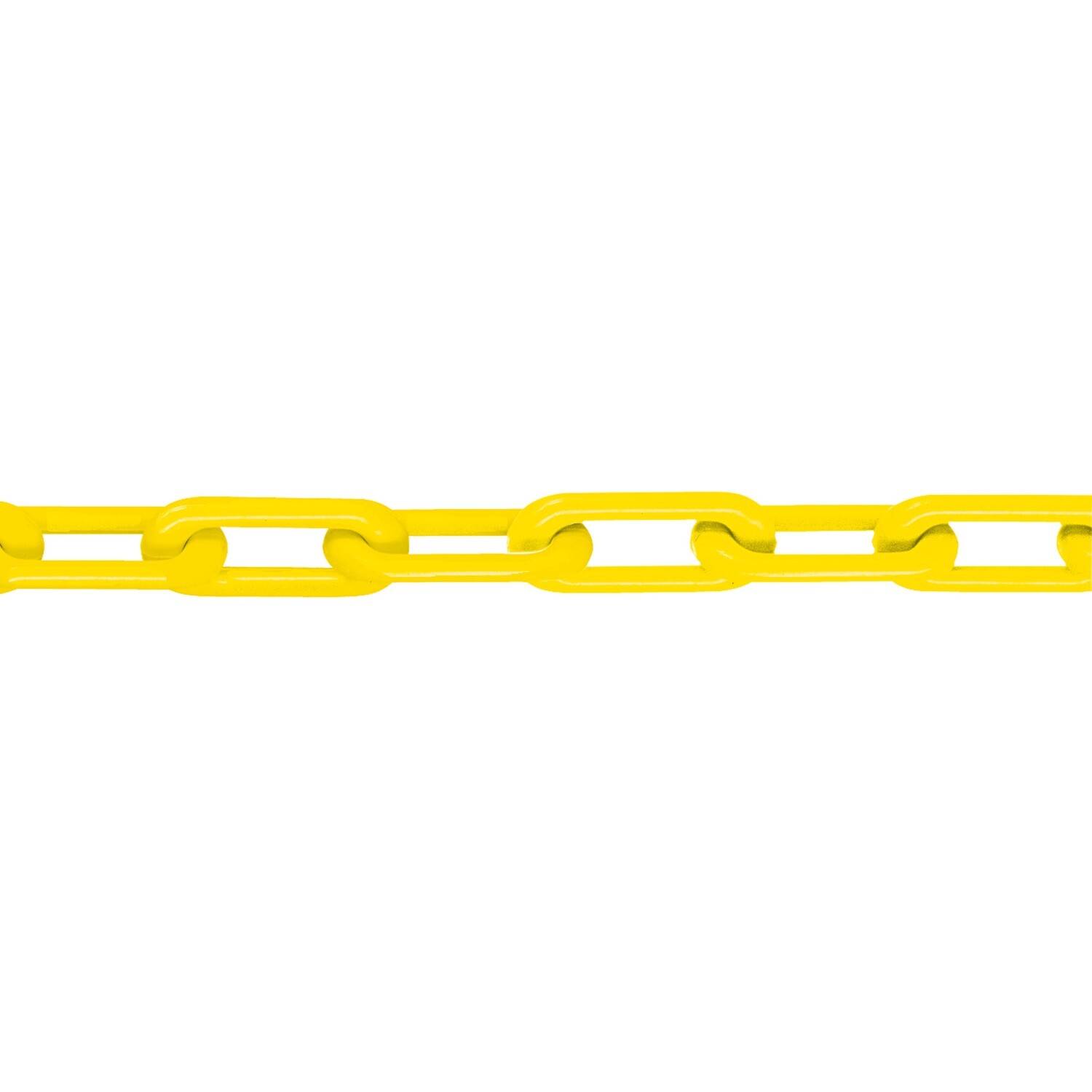 MNK klasse 6 afzetkettingen nylon 1 bundel 50m, geel