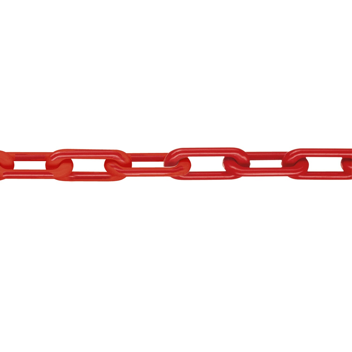 MNK klasse 6 afzetkettingen nylon 1 bundel 50m, rood